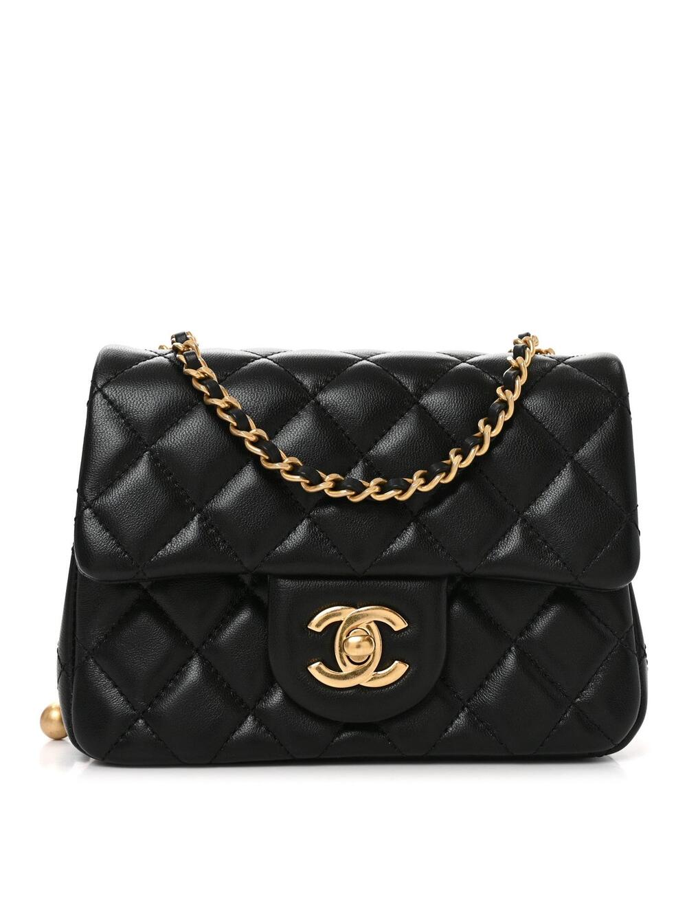 Chanel Lambskin Quilted Mini Pearl #376275C59B